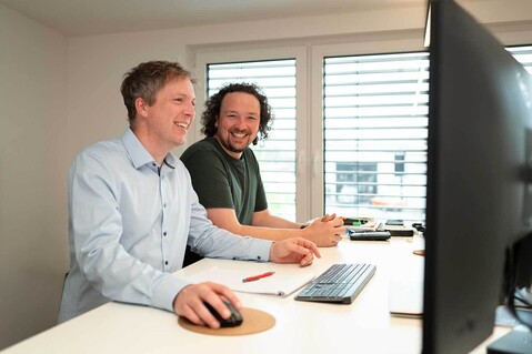 The managing directors Michael and Andreas Weisenseel